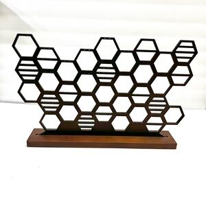 Honeycomb earring organizer jewelry organizer